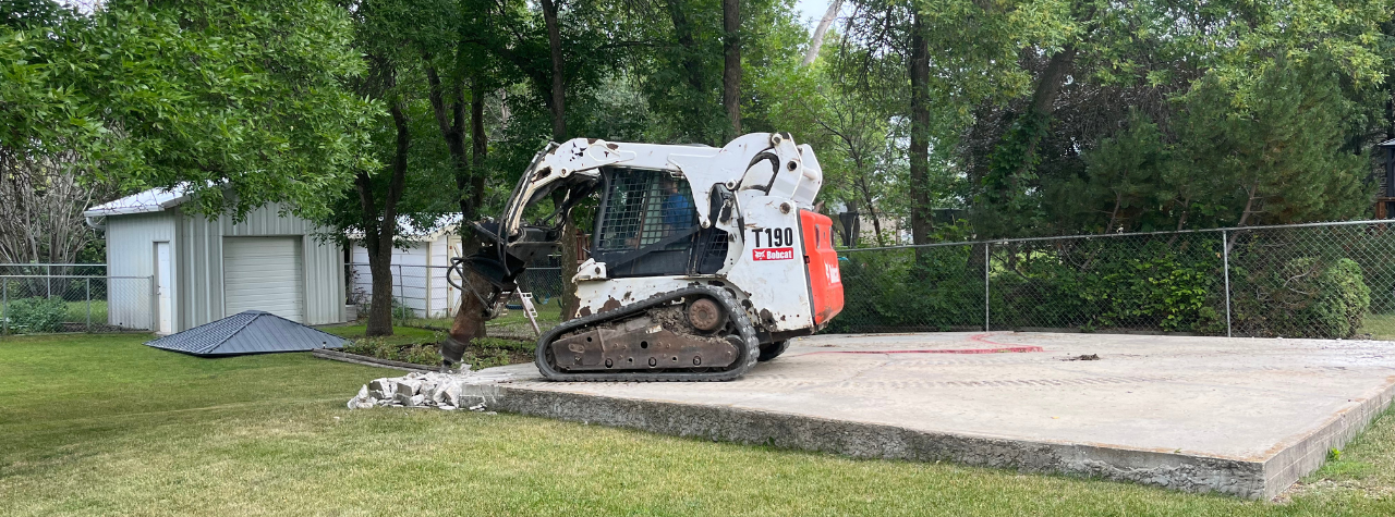 concrete removal winnipeg