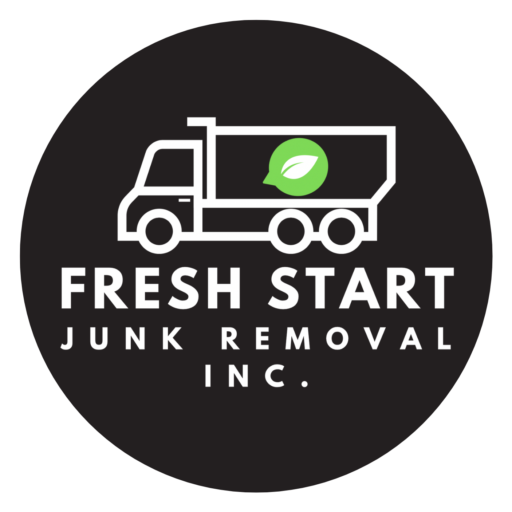 fresh start junk removal inc. logo black